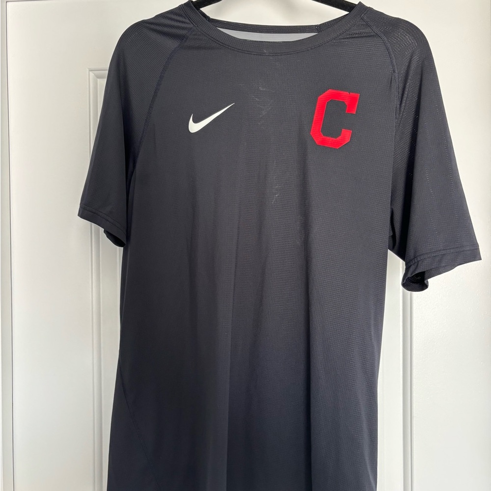 Nike Cleveland Guardians Men’s Black Athletic Tee
